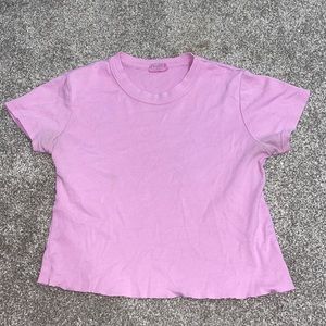 2/$20 brandy melville cropped t-shirt